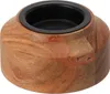 Świecznik z drewna akacjowego, 8 x 4 cm Podgląd zdjęcia produktu 1