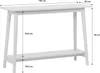 sweeek - Skandinavische Konsole 1 Regal - Eschenlook Produktbild-Vorschau 6
