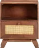 vidaXL Nachttisch 40x30x50 cm Mango Massivholz Produktbild-Vorschau 1