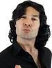 WIG ME UP Herrenperücke lang Schwarz Schlagersänger  Produktbild-Vorschau 2