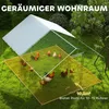 PawHut Hühnerstall 10,2 m² 3 x 3,4 x 1,9 m mit Produktbild-Vorschau 4