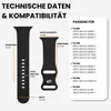 Silikon Ersatzarmband für Apple Watch 1 2 3 4 5 6 7 8 9 10 Produktbild-Vorschau 4