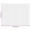 vidaXL Teppich Rechteckig Hell Natur 80x100 cm Bambus Produktbild-Vorschau 9