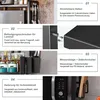 Standregal Mikrowellen Regal 3-stufiges Mikrowellenständer Produktbild-Vorschau 6