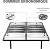 DEWINNER - Sommier 140x200 cm | Lit avec Sommier à Lattes Voir les images du produit 3