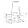 Zeller Flaschenhalter für 6 Fl., Metall verchromt 32x22x31 Produktbild-Vorschau 4