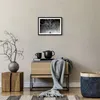 Gerahmtes Poster - Schwarzer Rahmen - Schwarzweiß Äste Produktbild-Vorschau 7