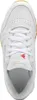 A top-down view of a white Reebok Classic Leather sneaker. Produktbild-Vorschau