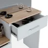 Coiffeuse Vicco Conrada Blanc/Sonoma 80cm avec éclairage Voir les images du produit 6