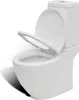 vidaXL Toilettes en céramique Sortie horizontale blanche Voir les images du produit 10