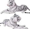 TE-Trend Kuscheltier 80 cm Plüschtier weißer Tiger Deko Produktbild-Vorschau 1