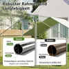 Hühnerstall Hühnerhaus Geflügelstall 3x4x2m Freilaufgehege Produktbild-Vorschau 5