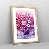 Gerahmtes Poster - Rahmen in heller Eiche - Pastos Blumen Produktbild-Vorschau 8