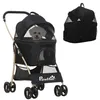 PawHut hondenwagen, 2-in-1 hondenbuggy, inklapbare Productafbeelding-voorbeeld 1