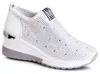 topschuhe24 2711 Damen Keil Sneaker Glitzer Slipper, Produktbild-Vorschau 1