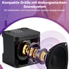Mini Karaoke Machine Bluetooth Lautsprecher mit 2 Wireless Produktbild-Vorschau 4