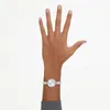 Swarovski Uhr Uni Matrix Bangle 25 mm Silber, Weiß 5677487 Produktbild-Vorschau 7