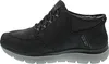 Side view of a black Skechers slip-in sneaker boot. Produktbild-Vorschau
