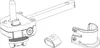 MACO RUSTICO Ladenrasthalter BLR, gerader Kloben, Gr. L165 Produktbild-Vorschau 1