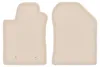 DURBAN Beige Velours-Fußmatten vorne für Toyota Corolla Produktbild-Vorschau 1