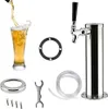 Dávkovač piva z nerezové oceli Silver Draft Beer Tower Náhled obrázku produktu 1