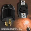 4pólová zásuvka NEMA L14-30 Generátor RV AC 125 V-250 V 30 Náhled obrázku produktu 9