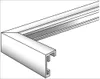 Walther Chair DIN A3     29,7x42 Aluminium silber          Produktbild-Vorschau 2