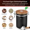 Kaffeedose, Kaffee-/Teedose, Edelstahldose, Kaffeebehälter, Produktbild-Vorschau 2