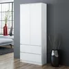 Kleiderschrank mit griffloser Front Jorn 90 cm Produktbild-Vorschau 1