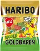 Haribo Goldbären sauer gezuckerte saure Fruchtgummi Bären Produktbild-Vorschau 3
