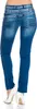 Cipo & Baxx Damen Jeans BJ2820 Blau, W29/L32 Produktbild-Vorschau 3