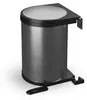 Relaxdays Cestino da incasso, 12 L, da incasso sottobanco, Anteprima dell’immagine prodotto 8