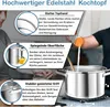 TEAMFAR hrnec 20cm nerezový hrnec na těstoviny indukční Náhled obrázku produktu 4