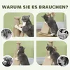 PawHut Kratzstamm 54cm Kratzsäule Sisal-Katzenkratzbaum mit Produktbild-Vorschau 6