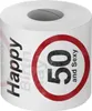 Lustiges Fun Toilettenpapier zum 50. Geburtstag – Witziges Produktbild-Vorschau 3