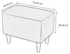 Bezug für Fußbank/Pouf mit Mandala-Muster Produktbild-Vorschau 9