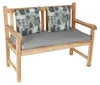 Gartenbank Auflagenset 111x51cm Bankauflage mit 2 Kissen Produktbild-Vorschau 1
