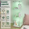 Glasvitrine auf Ständer, Kollektion, 3 Ablagen, 1 Tür, Produktbild-Vorschau 6