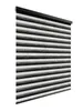 PREMIUM DOPPELROLLO BH3106 schwarz verlaufend mit Alu Produktbild-Vorschau 2
