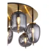 Globo Lighting Deckenleuchte Metall messingfarben matt, 6x Produktbild-Vorschau 6