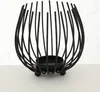 LS-LebenStil 2x Eisen Windlicht Gläser Schwarz Set Produktbild-Vorschau 5