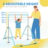 HOMCOM Barre Fixe de Gymnastique pour Enfants Pliante - Voir les images du produit 3
