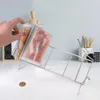 Étagère de rangement en acier inoxydable pour 30 CD et DVD Voir les images du produit 3