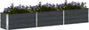 Pflanzkübel Anthrazit 290 x 50 x 45 cm Verzinkter Stahl Produktbild-Vorschau 2