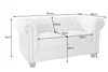 riess-ambiente Chesterfield 2-Sitzer Sofa 150cm vintage Produktbild-Vorschau 10