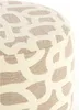 Pouf rotondo in tessuto tortora/beige Ø40x44 cm - Light & Anteprima dell’immagine prodotto 5