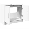 vidaXL Waschbeckenunterschrank Weiß 63x29x55 cm Produktbild-Vorschau 5