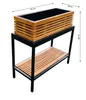 Dehner Premium Hochbeet New York S, modernes Produktbild-Vorschau 3