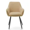 NEW HOME Krzesło glamour BOUCLE tapicerowane krzesło do Podgląd zdjęcia produktu 2