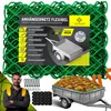 KESSER® Anhängernetz Dehnbar feinmaschig mit Haken | Produktbild-Vorschau 1